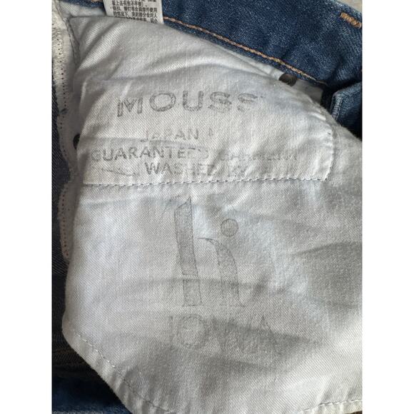 Moussy Vintage Ridgewood Distressed Cropped Skinny Jeans Medium Wash Size 26 - Picture 9 of 13